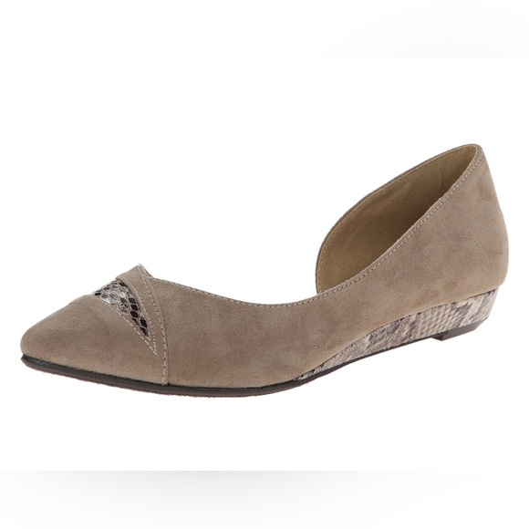 Chinese Laundry Python D'orsay Flats - Picture 1 of 5
